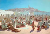 Thomas Frederick Mason Sheard, African Bazaar Scene