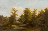 Reuben Oliver Luckenbach, View from Rauch's Barn
