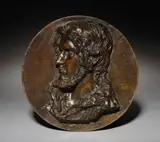 Auguste Jean Barre, Portrait Medallion