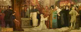 Frederick William Davis, 'Measure for Measure', Act V, Scene 1, Isabella Appealing to the Duke