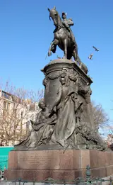 Marius Jean Antonin Mercié, equestrian statue of Louis Faidherbe