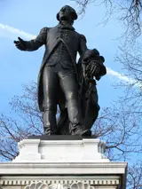 Marius Jean Antonin Mercié, Major General Marquis Gilbert de Lafayette