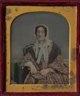 Antoine Claudet, High-born lady in white bonnet