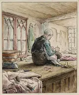 Beatrix Potter, The Tailor of Gloucester at Work