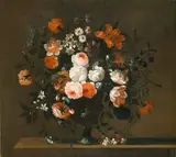 Simon Hardimé, A Vase of Flowers