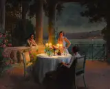 Delphin Enjolras, A Candlelit Dinner