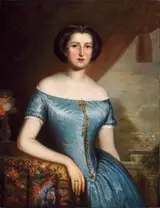 Théophile Hamel, Portrait of Louise-Adèle Taschereau