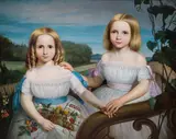 Théophile Hamel, Olympe et Flore Chauveau