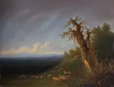 William Turner of Oxford, Shepherd Boy on a Hillside