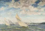 Alice Maud Fanner, Yacht Racing In The Solent