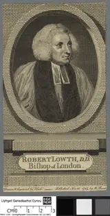 Thomas Cook, Robert Lowth, D.D
