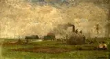 Arthur George Bell, Digging and Drying Peat