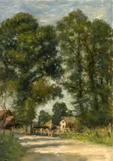 Arthur George Bell, Lane near Burton, Dorset