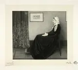 Thomas Robert Way, Arrangement in Grey and Black: Portrait of the Artist's Mother, after Whistler