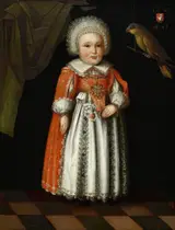 Albrecht Kauw, Johanna Katharina Steiger, aged 2