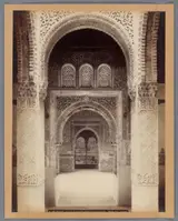 Rafael Garzón, Interieur van een zaal van het Alhambra te Granada