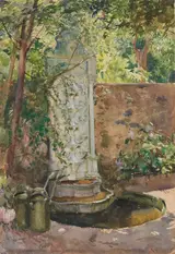 William Bruce Ellis Ranken, In a Turkish Garden