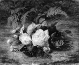 Simon Saint-Jean, Still Life with Flowers