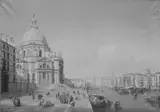 Jules-Romain Joyant, The Grand Canal, with Santa Maria della Salute, Venice