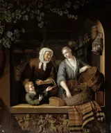 Frans van Mieris d.J., The Grocer’s Shop