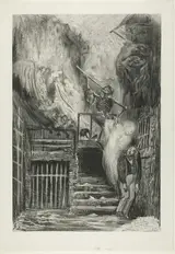 Gustave Paul Louis Doré, La Rue de la Vieille Lanterne: The Suicide of Gérard de Nerval