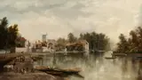 William Howard, Twickenham Church  (also called 'The Thames at Twickenham')