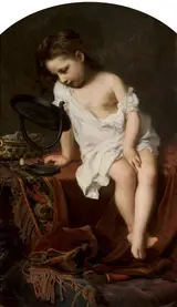 Leopold Horovitz, Little coquette.