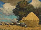 Janet C. Fisher, Building Corn Ricks