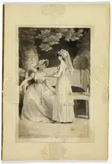 Richard Corbould, Two Women in a Garden