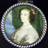John Hoskins, Henriëtte Maria van Frankrijk (1609-1669). Echtgenote van Karel I van Engeland
