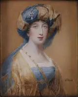 Sampson Towgood Roch, Portrait of Priscilla Bertie, 21st Baroness Willoughby de Eresby (1761-1828)