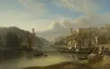 Samuel Jackson, View on the Avon at Hotswells