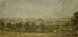 Joseph Fisher, View of Oxford from above Ferry Hinksey