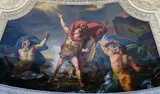 Auguste Couder, Water, or the Fight of Achilles against Scamander and Simoeis