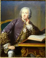 Marianne Loir, Portrait of a Man Seated at a Desk