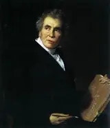 Jérôme-Martin Langlois, Portrait of Jacques-Louis David