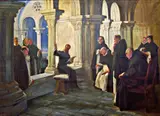 António Carneiro, Camões reading «Os Lusíadas» to the Friars of São Domingos