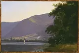 Antoine-Félix Boisselier, View of Lake Nemi
