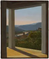Antoine-Félix Boisselier, View From a Loggia