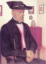 Gustave Stoskopf, Portrait de Martin Zilliox en costume d'Oberseebach