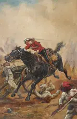 Thomas Davidson, Life Guards at the Battle of Tel-el-Kebir, 1882