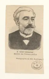 Charles Reutlinger, M. Guyot-Dessaigne, Ministre des Travaux publics BOYER 1190