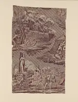 Charles Abraham Chasselat, La Vie de Jeanne d'Arc (The Life of Joan of Arc) (Furnishing Fabric)