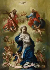 Bernardo Germán de Llórente, The Coronation of the Virgin