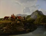 Leendert de Koningh, Peasants and cattle near Drachenfels