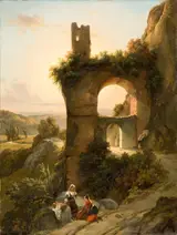 Prosper Barbot, View near Tivoli