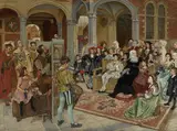 Willem Geets, Puppetry at the court of Margaret of Austria (Mechelen 1515)