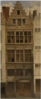 Hendrik Frans Schaefels, House in the Braderijstraat, Antwerp