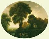 John Taylor, Classical Landscape with Fishermen