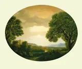 John Taylor, Classical landscape with figures